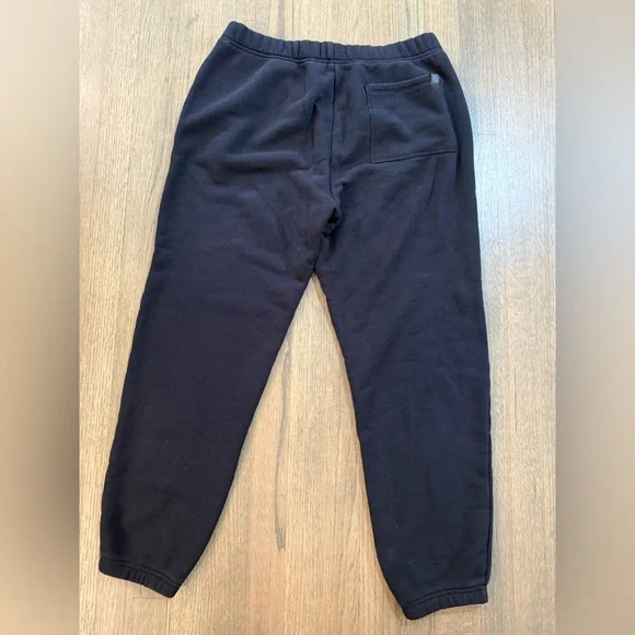 Rag & Bone Black Jogger Sweatpants-Size Small